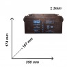 EB12-65 BATTERIE VRLA AGM EUROPA 12V 65AH/C20