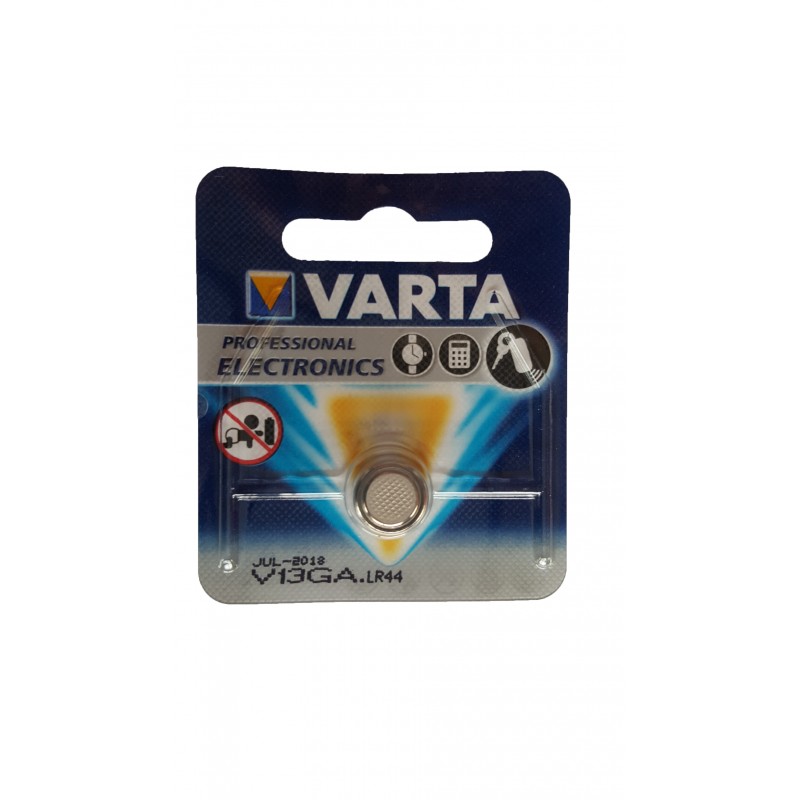 LR44 PILE ALCALINE VARTA 1.5V 110mAh - Format bouton