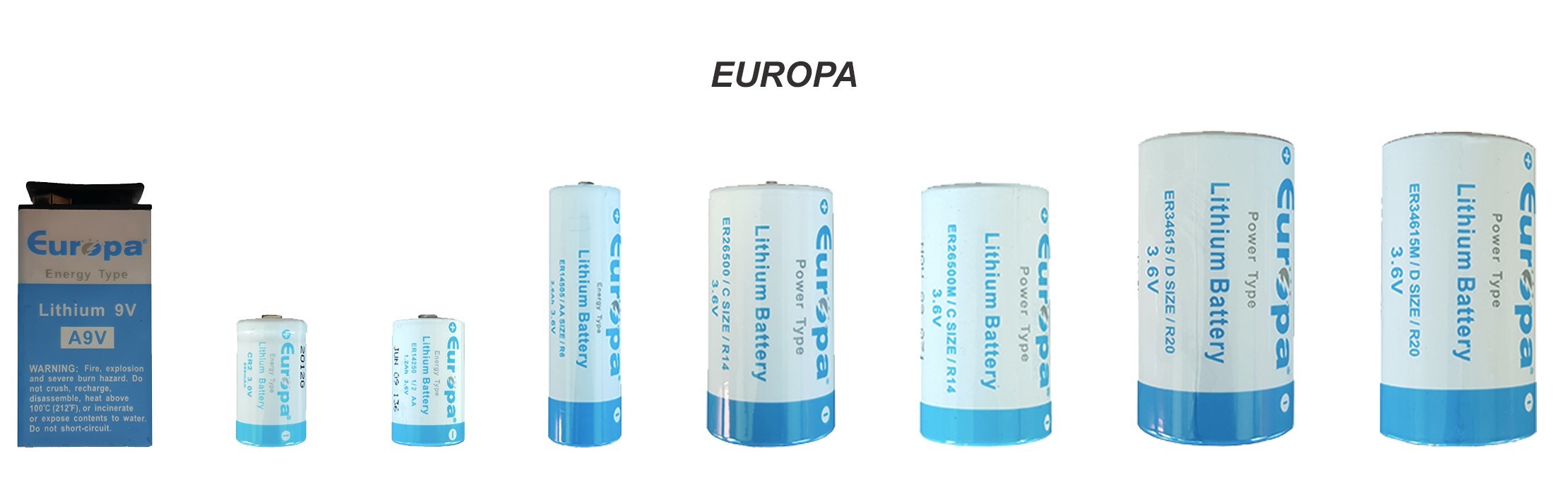 Pile lithium EUROPA